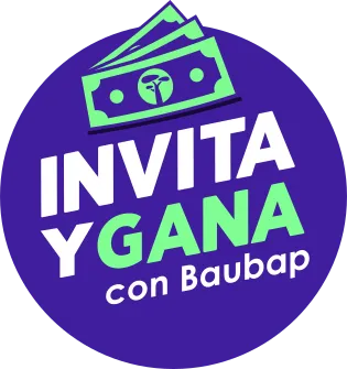 Ilustración de programa Invita y gana de Baubap